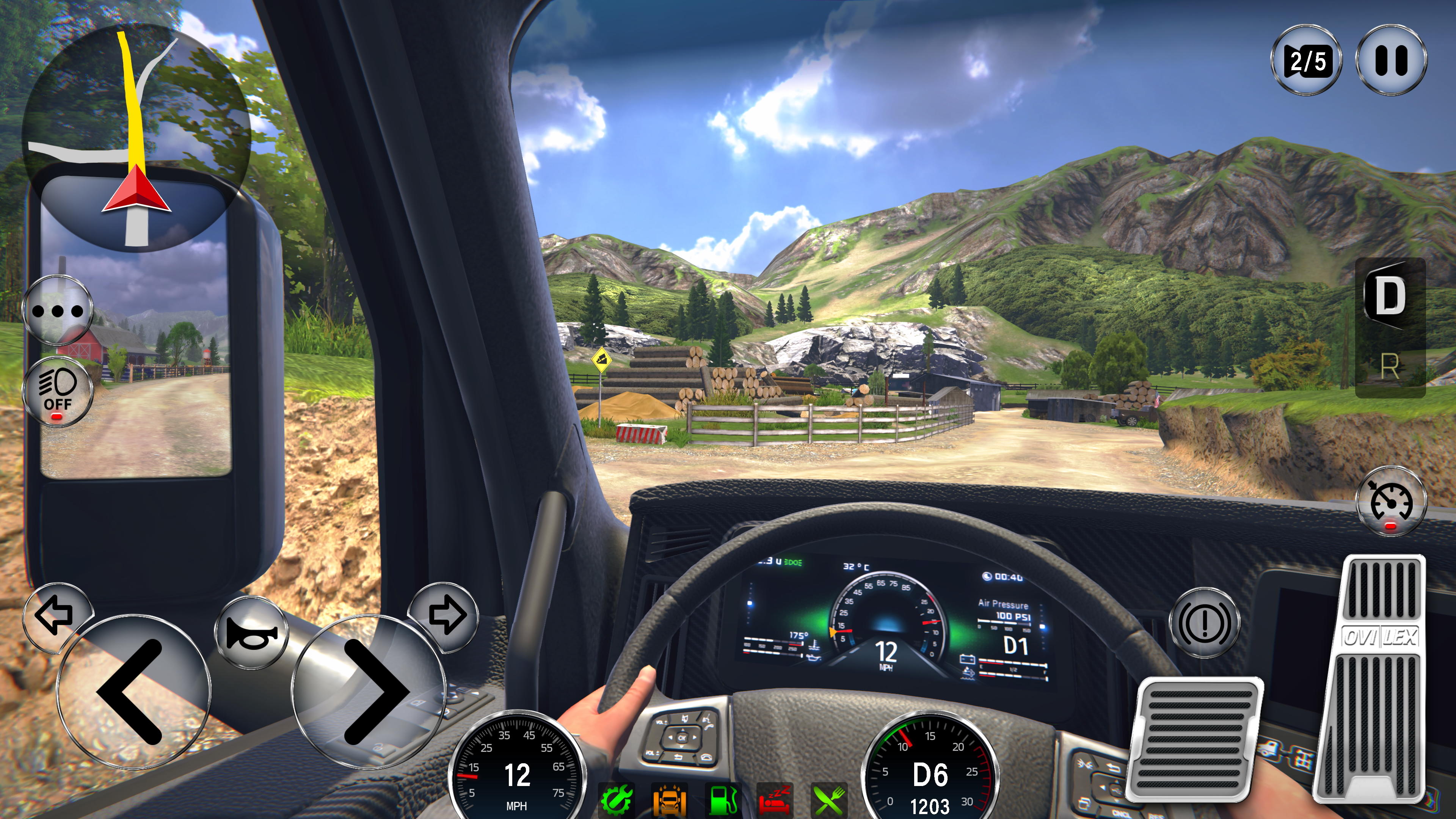 Truck Simulator Drive USA: EVO Game Screenshot
