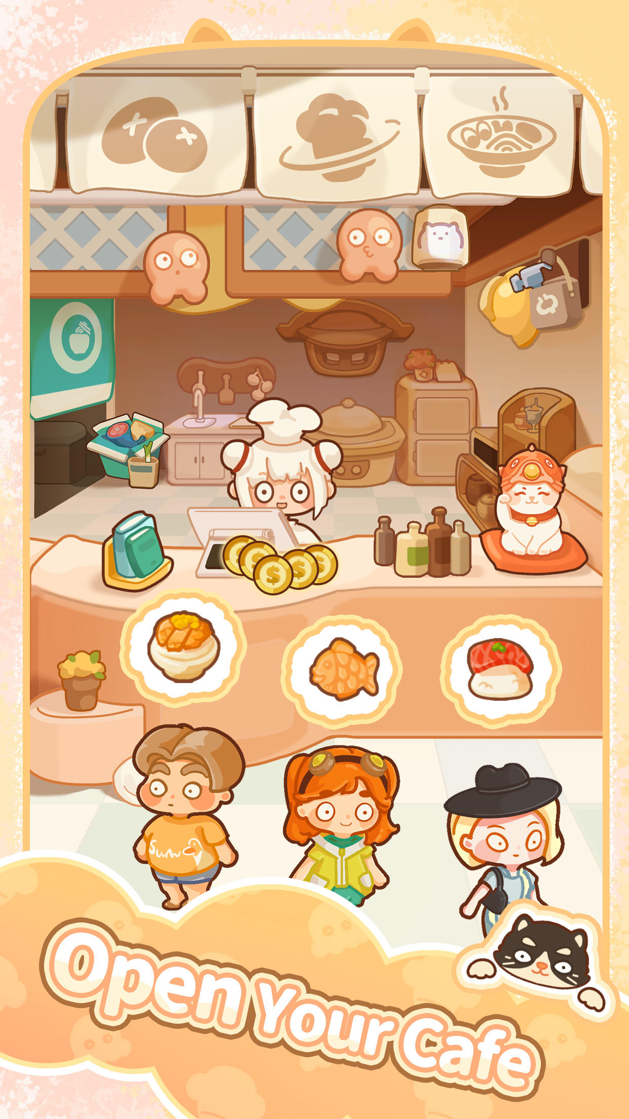 Скриншот игры My Cafe