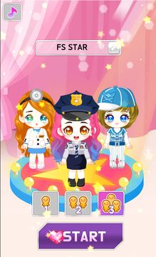 My Fashion Star : Uniform & Job style Game Screenshot
