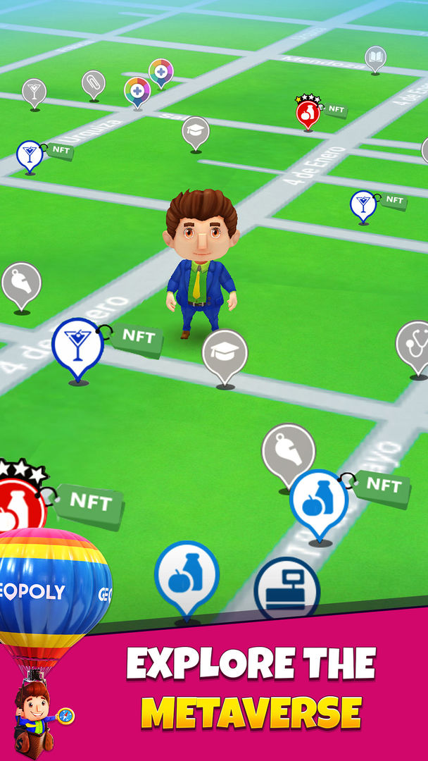 Screenshot of Geopoly: NFT Tycoon Idle Game