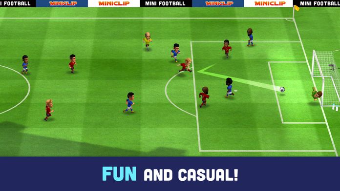 Screenshot of Mini Football - Mobile soccer