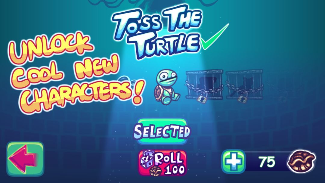 Screenshot of Suрer Toss The Turtle
