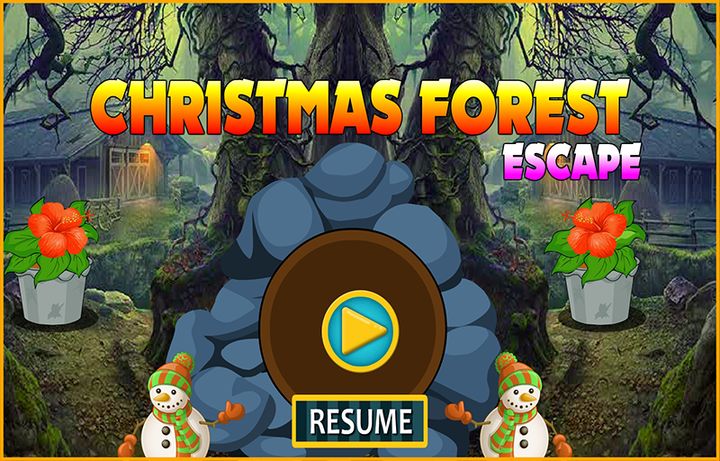 Screenshot 1 of Melhor Escape 106 Christmas Forest Escape Game V1.0.0.0