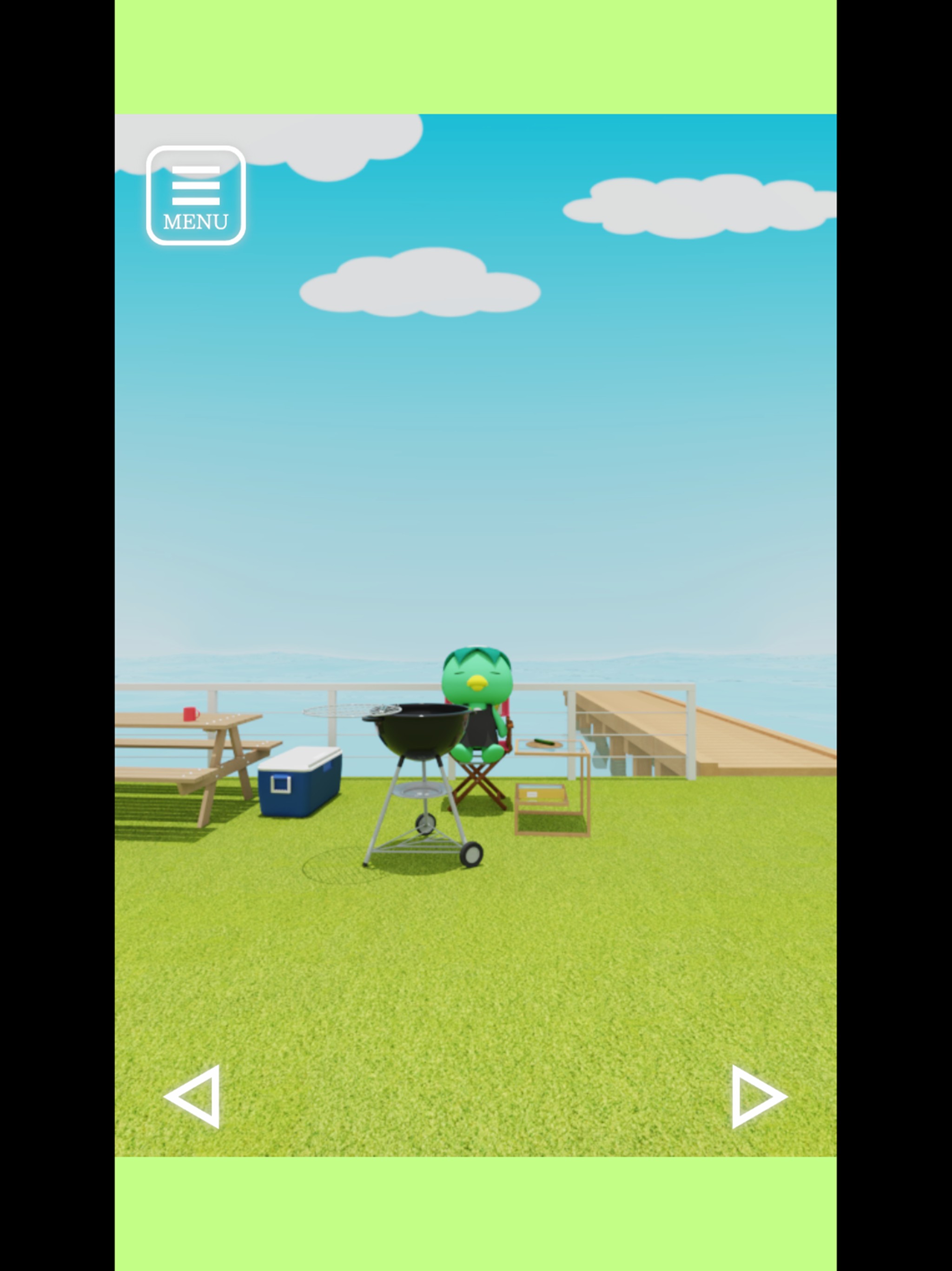 Escape Game Glamping Game Screenshot