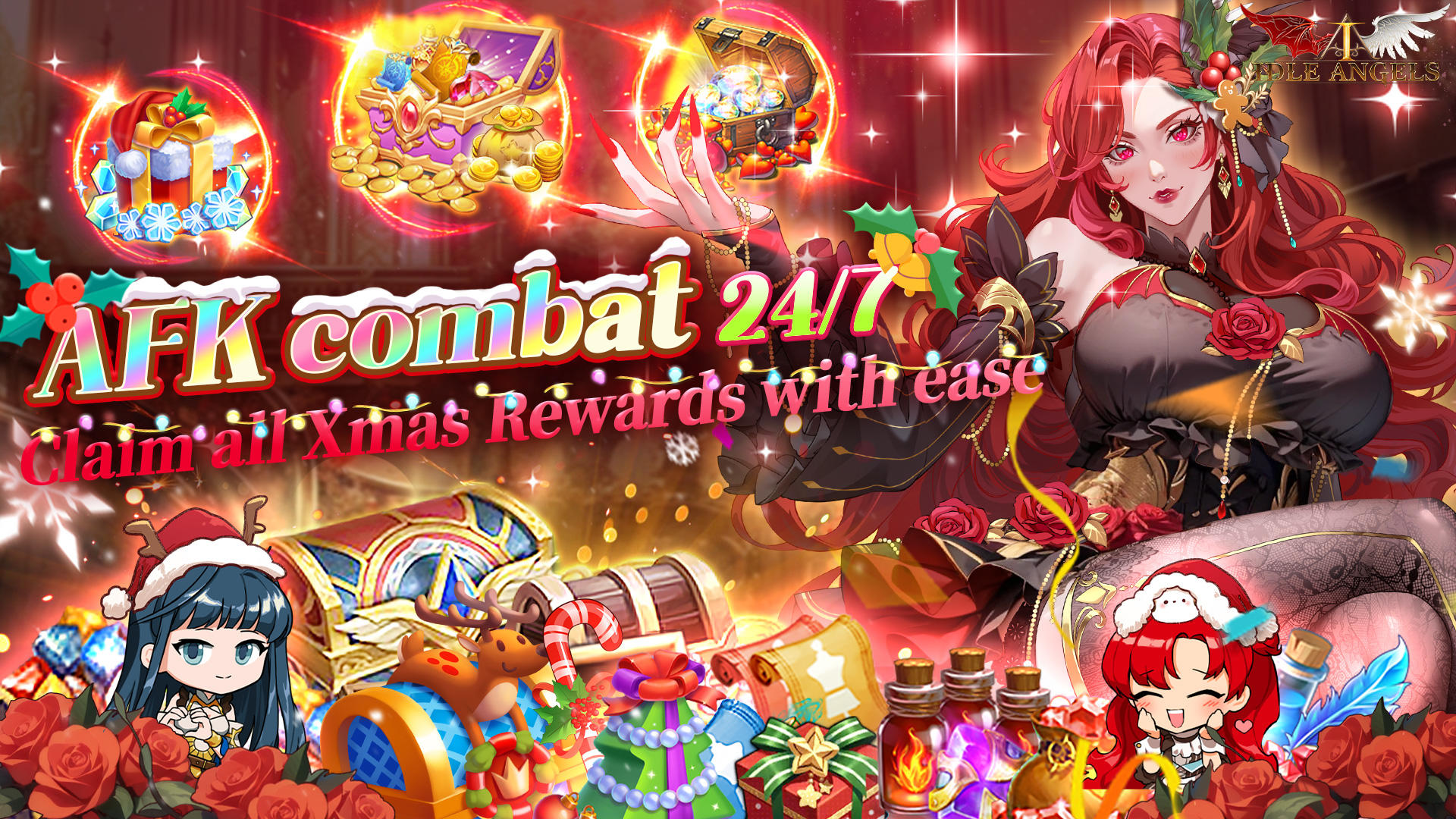 Idle Angels Game Screenshot