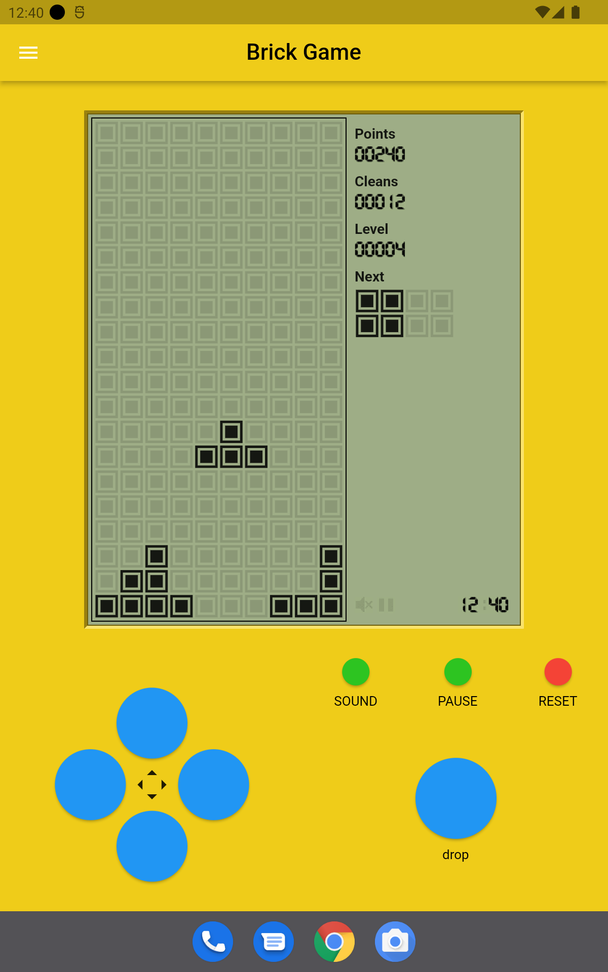 Screenshot of Brick Game Classic Offline