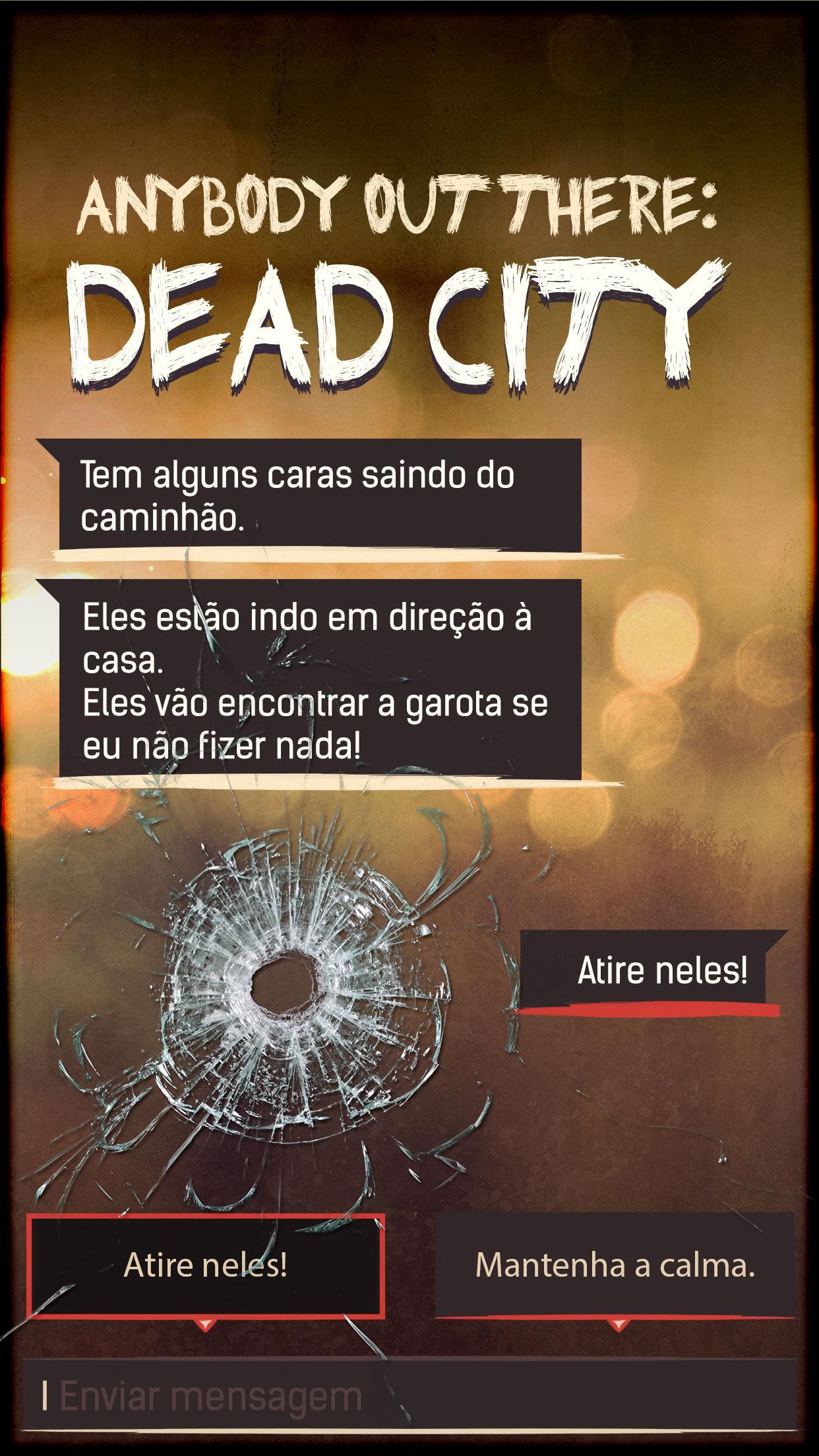 Screenshot 1 of DEAD CITY - Jogos de escolhas 