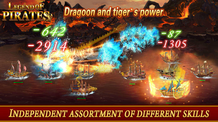 Legend of Pirates:Sailing Log Game Screenshot