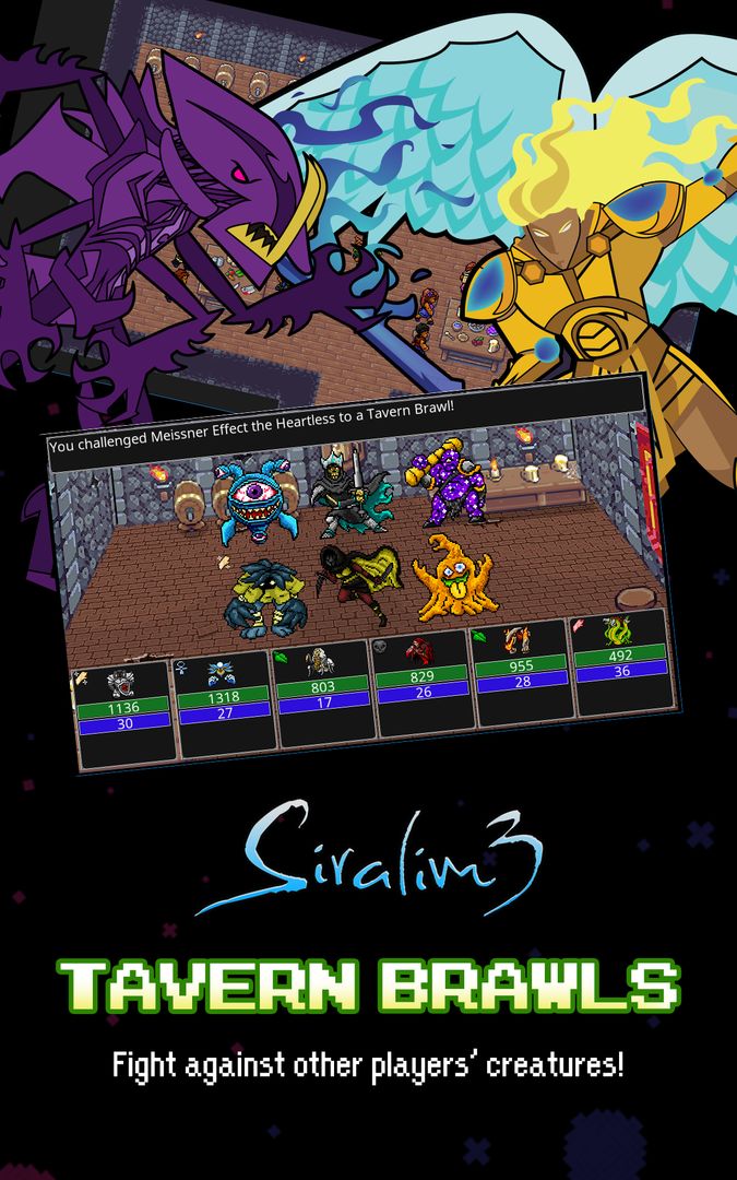 Screenshot of Siralim 3 (Monster Taming RPG)