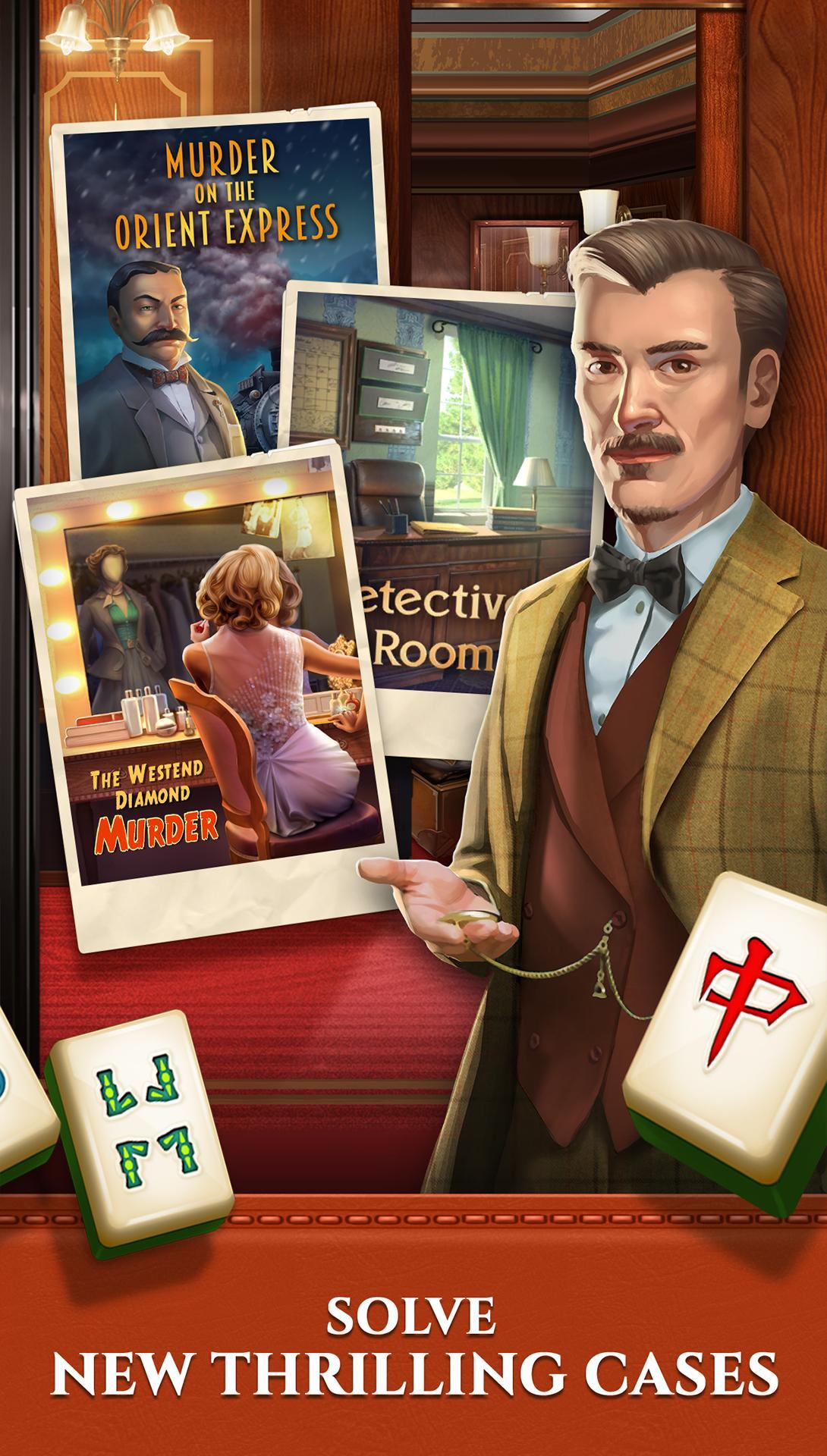 Mahjong Crimes – Puzzle Story Game Screenshot