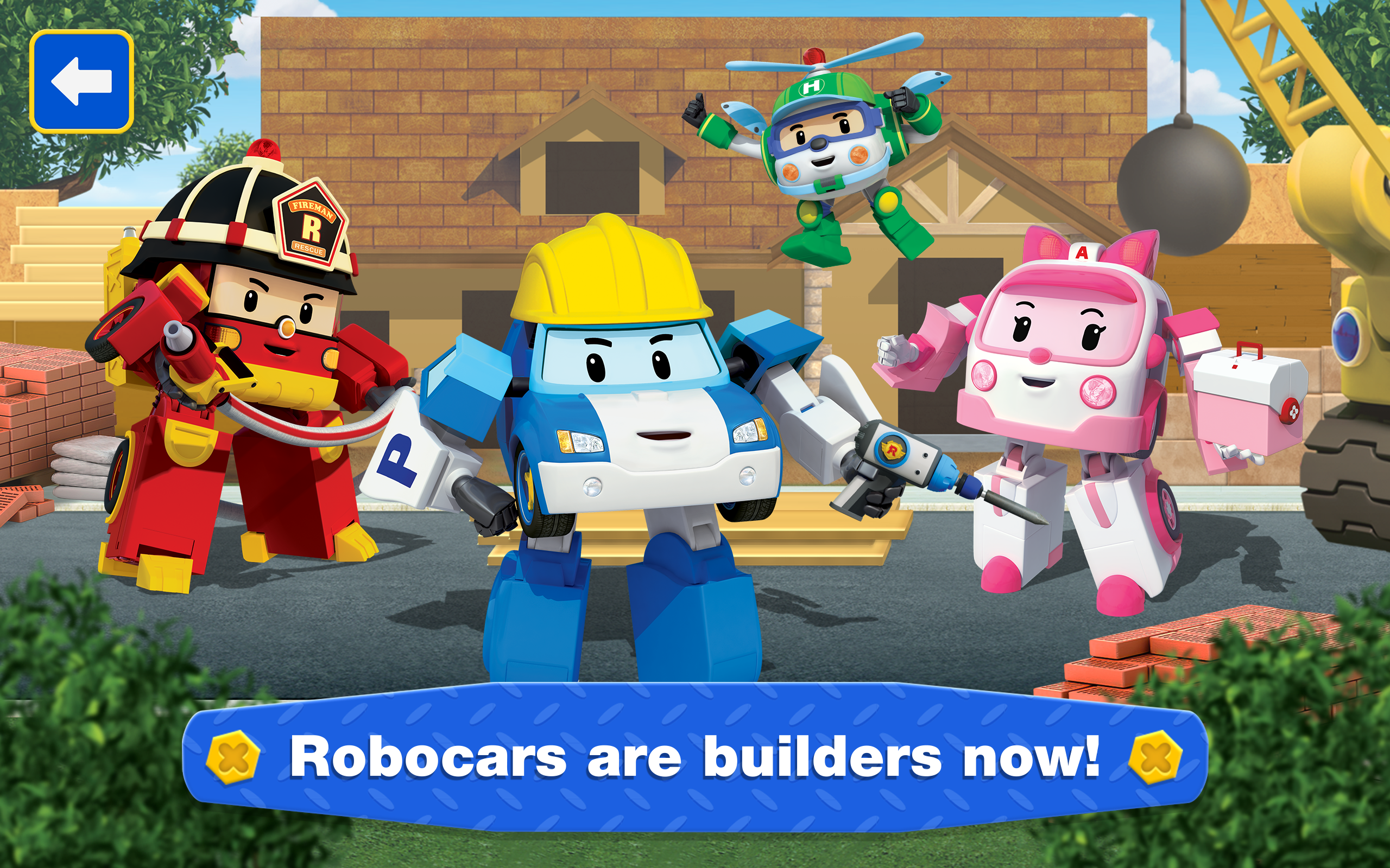 Robocar Poli: Builder! Games for Boys and Girls!のキャプチャ