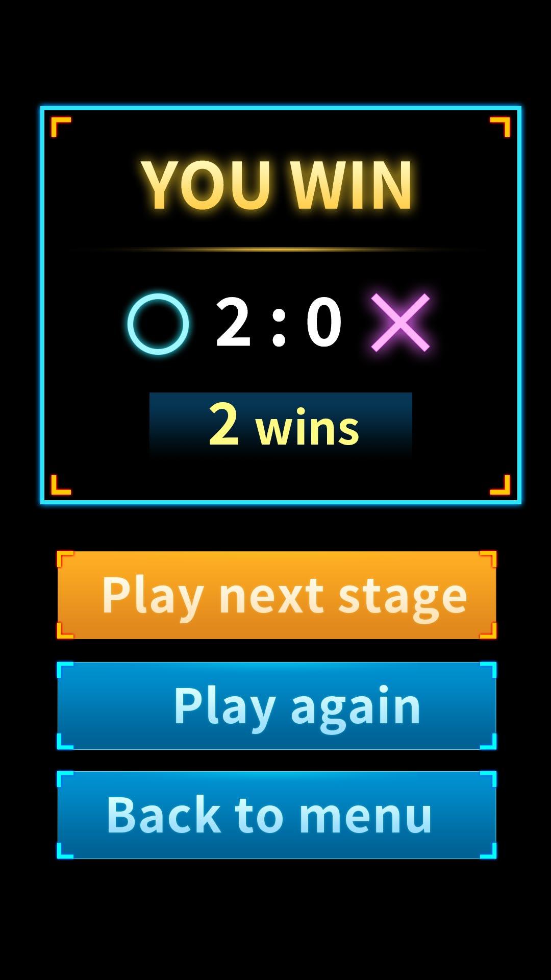 Tic Tac Toe Game Screenshot