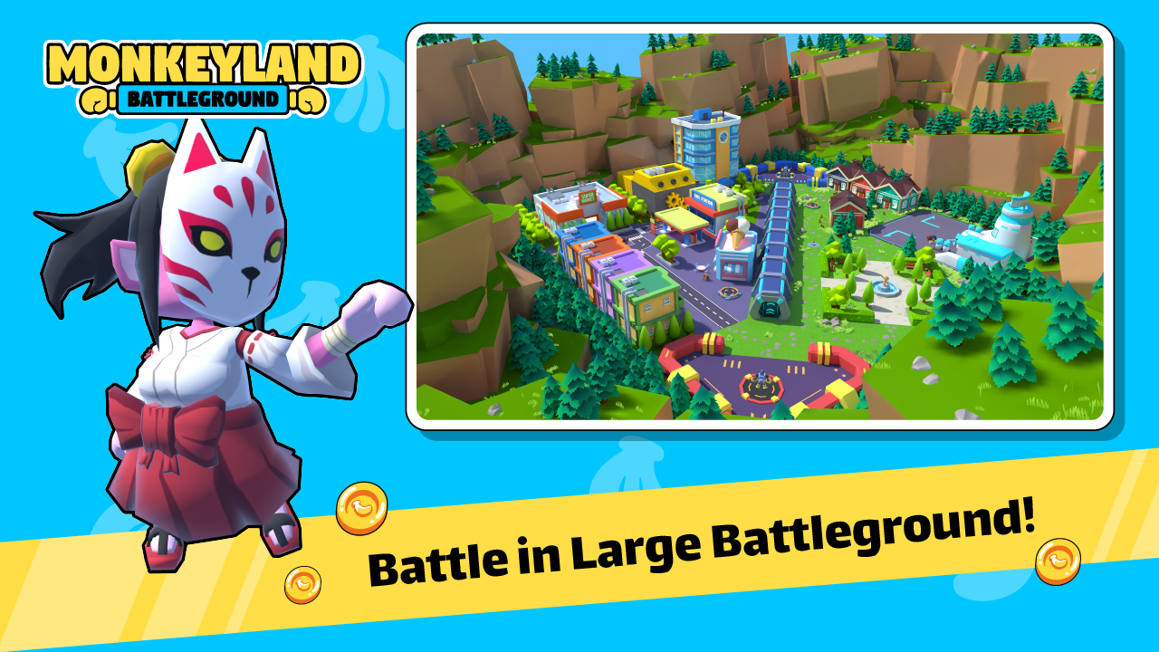 Monkeyland Battleground ภาพหน้าจอเกม