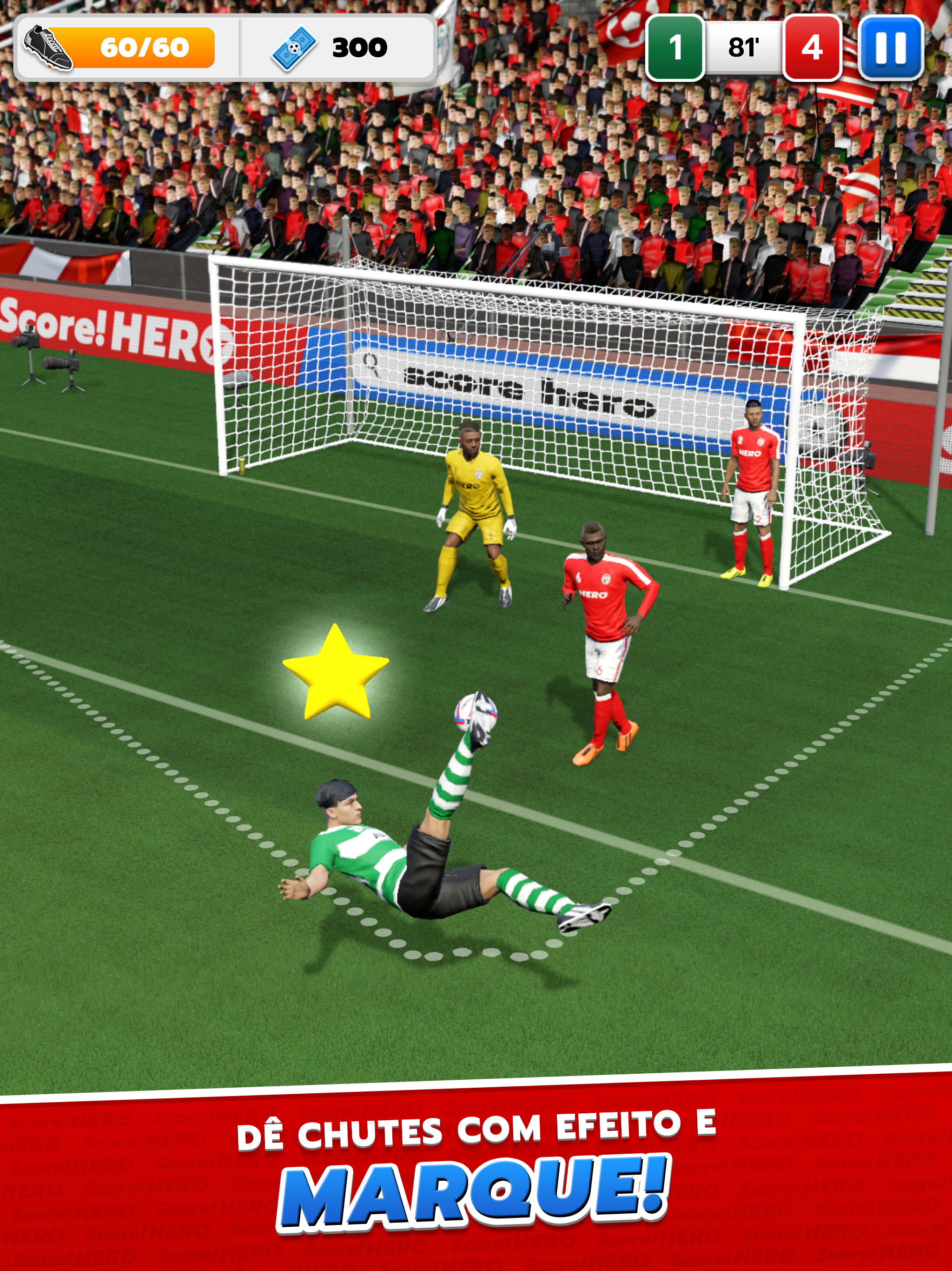 Captura de Tela do Jogo Score! Hero