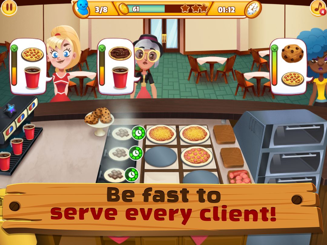 My Pizza Shop 2: Food Games 게임 스크린 샷