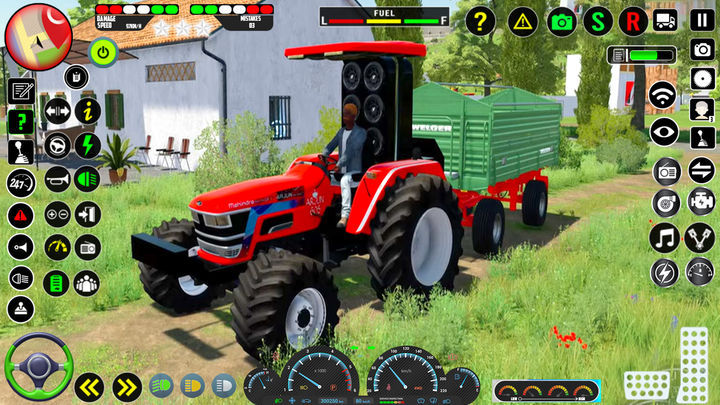 Jogo para fãs de trator. Tratores grandes e pequenos. - Bigest Tractor 