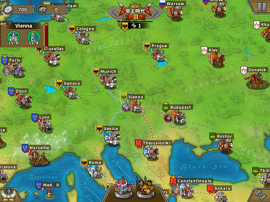 歐陸戰爭5:帝國 - 文明崛起策略戰爭遊戲遊戲截圖
