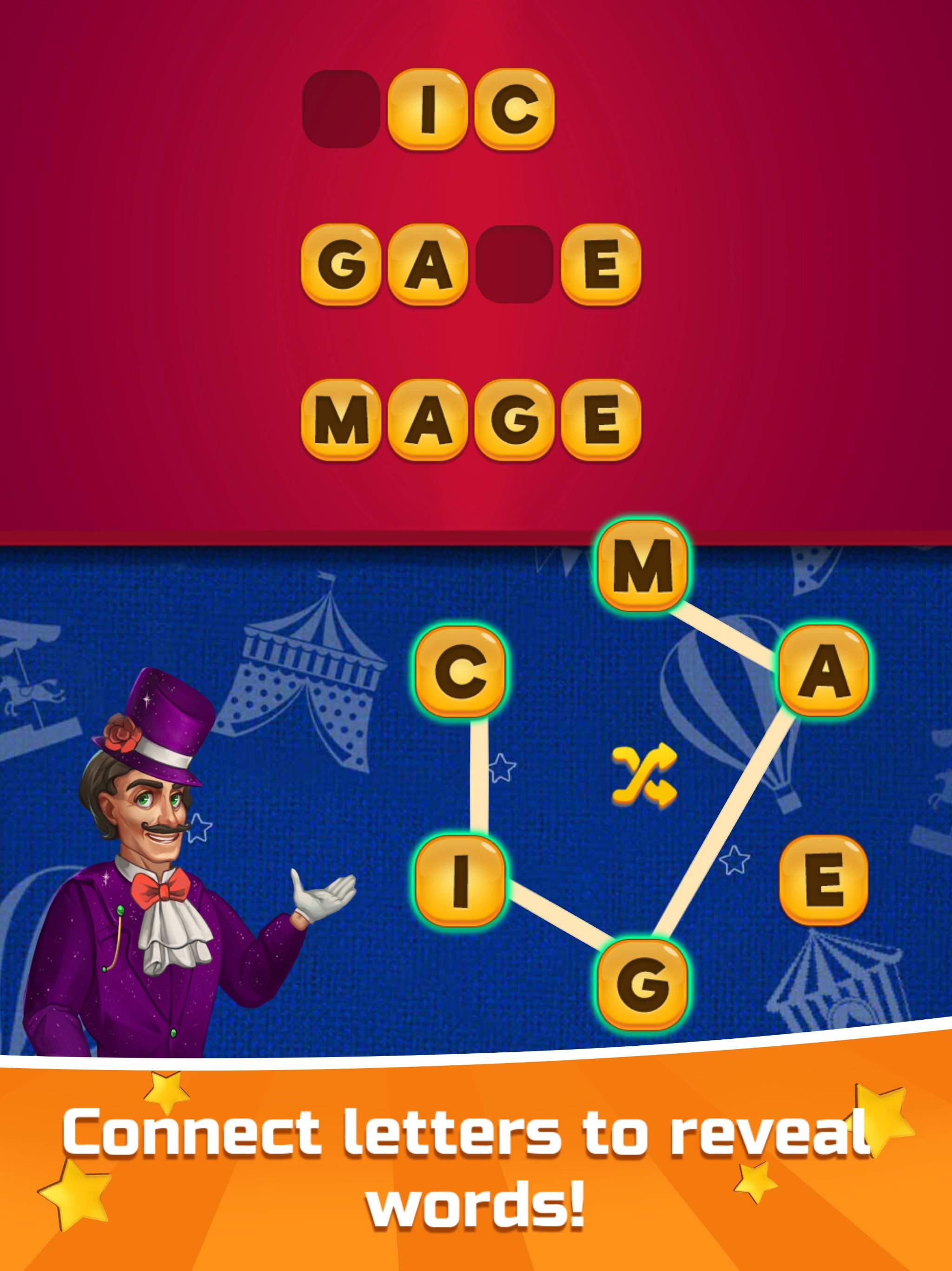 Circus Words: Magic Puzzle Game Screenshot