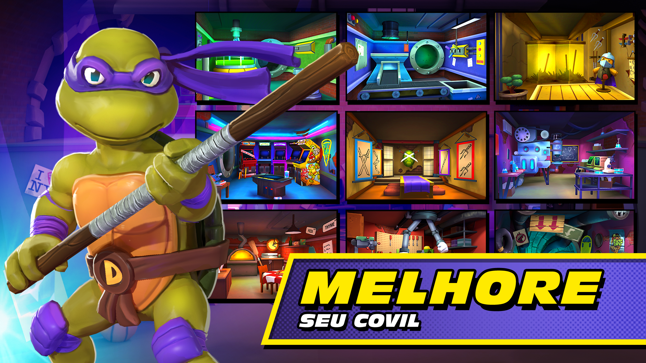 Captura de Tela do Jogo TMNT: Mutant Madness