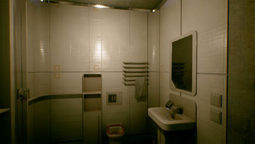 Cyberpunk Horror Game Screenshot