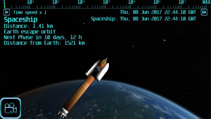 Screenshot of Advanced Space Flight