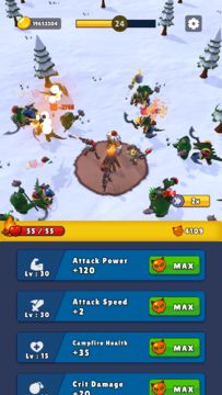 Defend The Fire ภาพหน้าจอเกม
