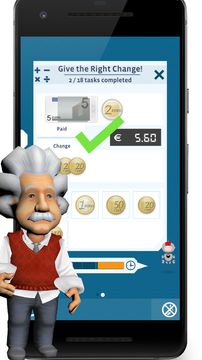 Скриншот игры Einstein Brain Training