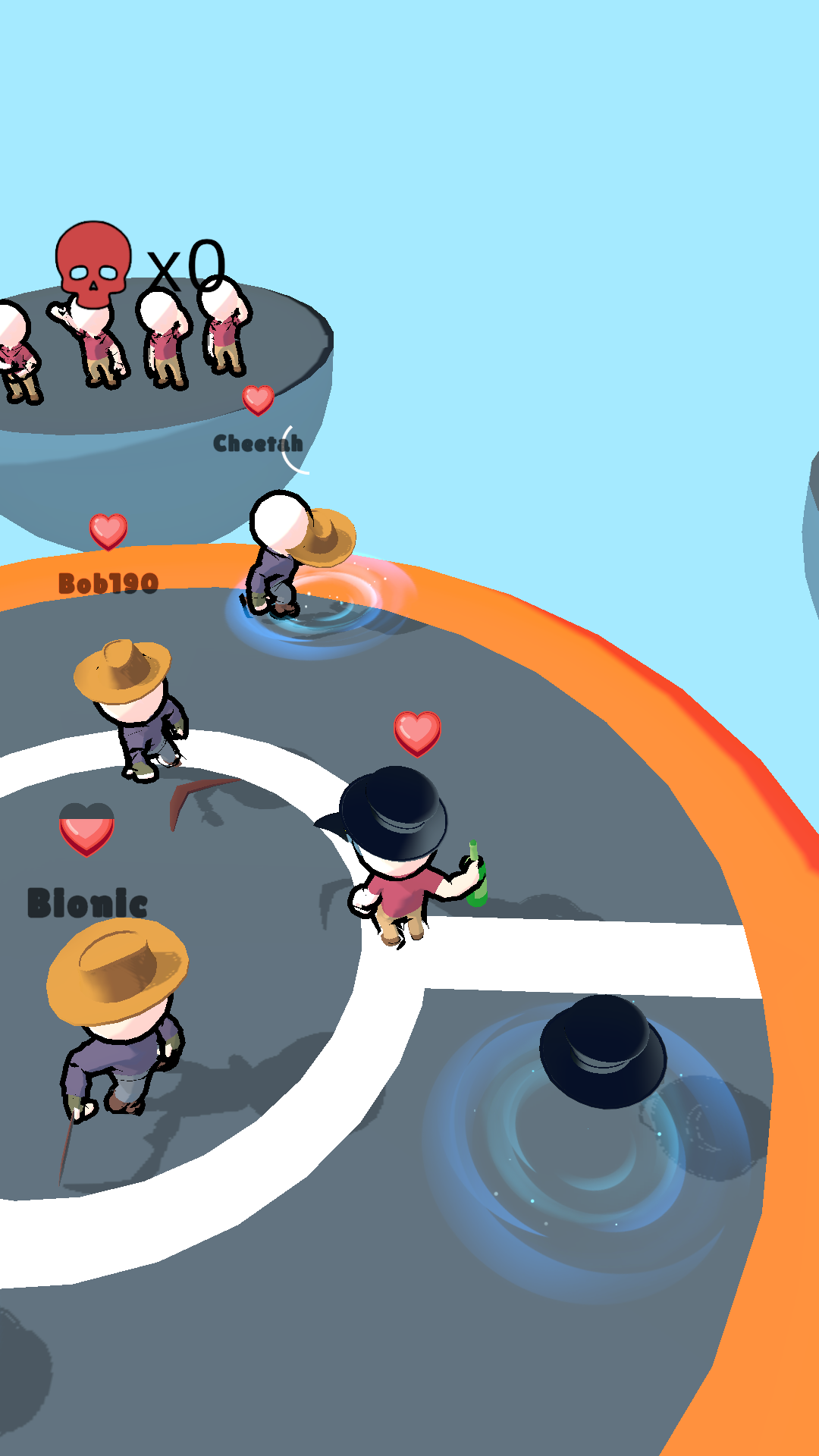 Hat Fight ภาพหน้าจอเกม