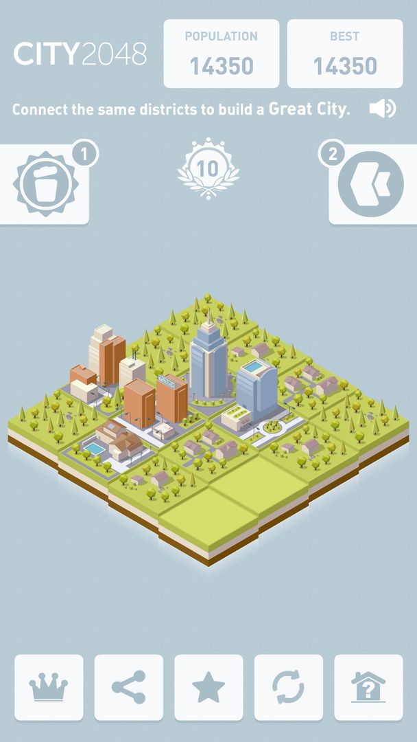 Screenshot of City 2048