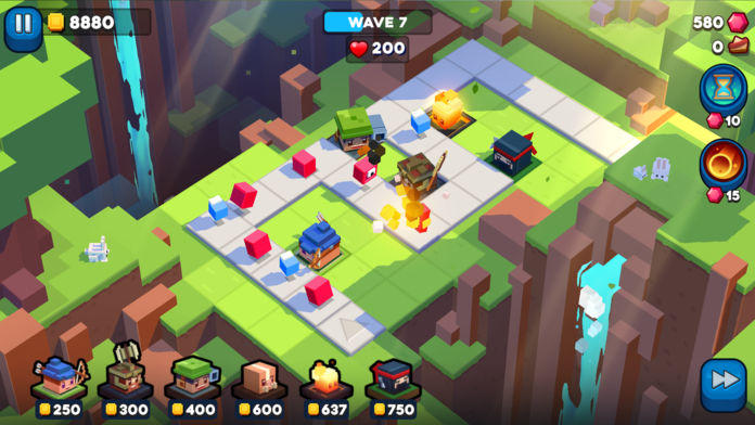 Defend The Bits Game Screenshot