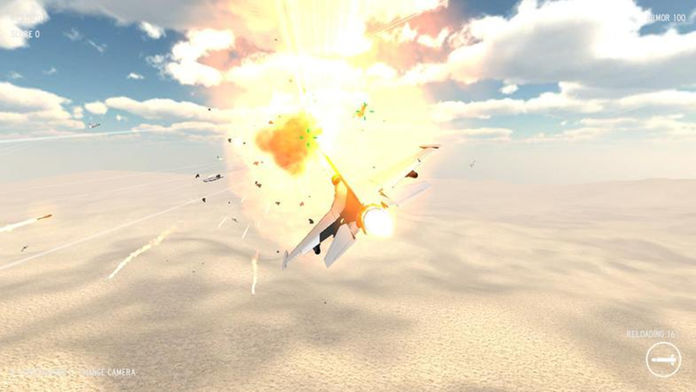 Screenshot of Sky Fighter Military Defence - Storm Missile