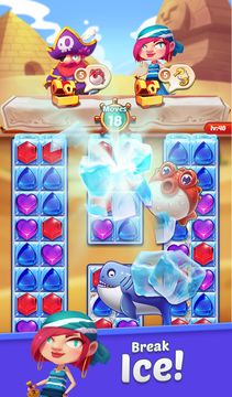 Gems Crush - Match 3 Jewels Ga Game Screenshot