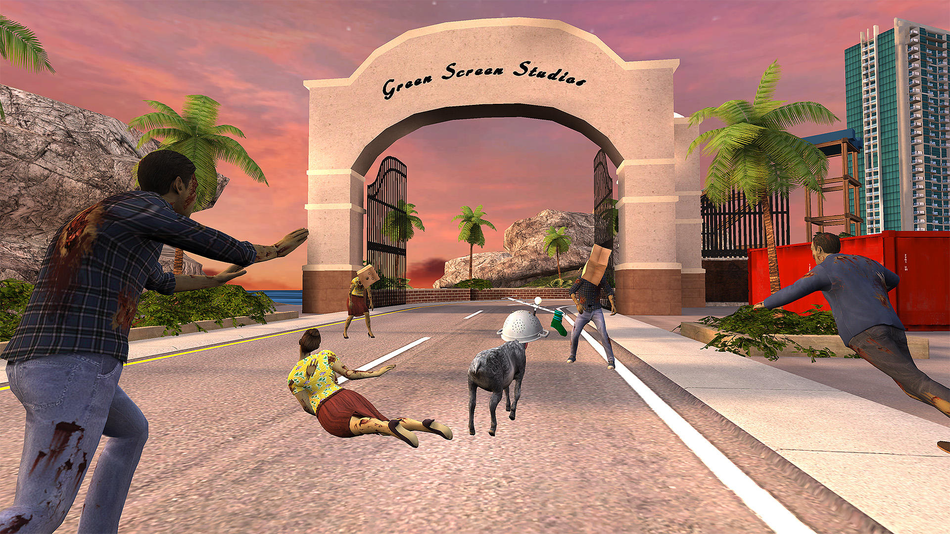 Goat Simulator GoatZ screenshot game