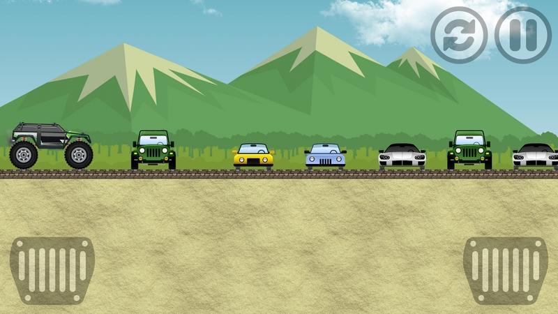 Amazing Car Climber screenshot game