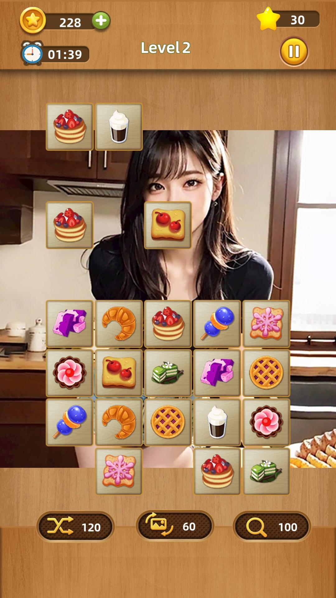 Screenshot of Sexy shisen sho girls: mahjong