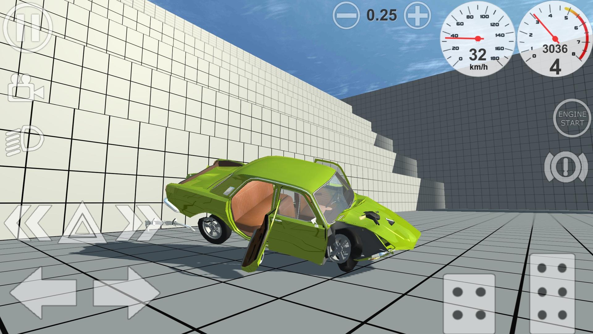 Not Simple Car Crash Game Screenshot