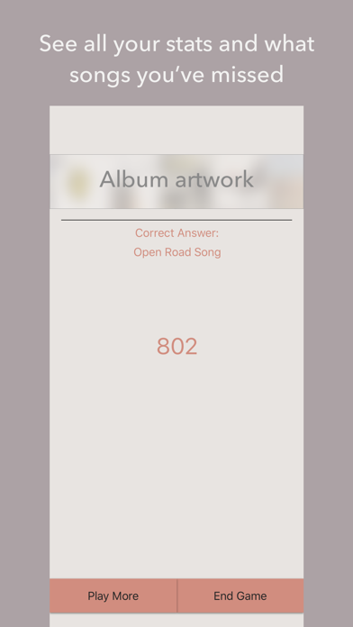 Music Quiz: Know Your Library? Game Screenshot
