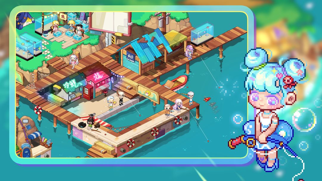 PixelTown screenshot game