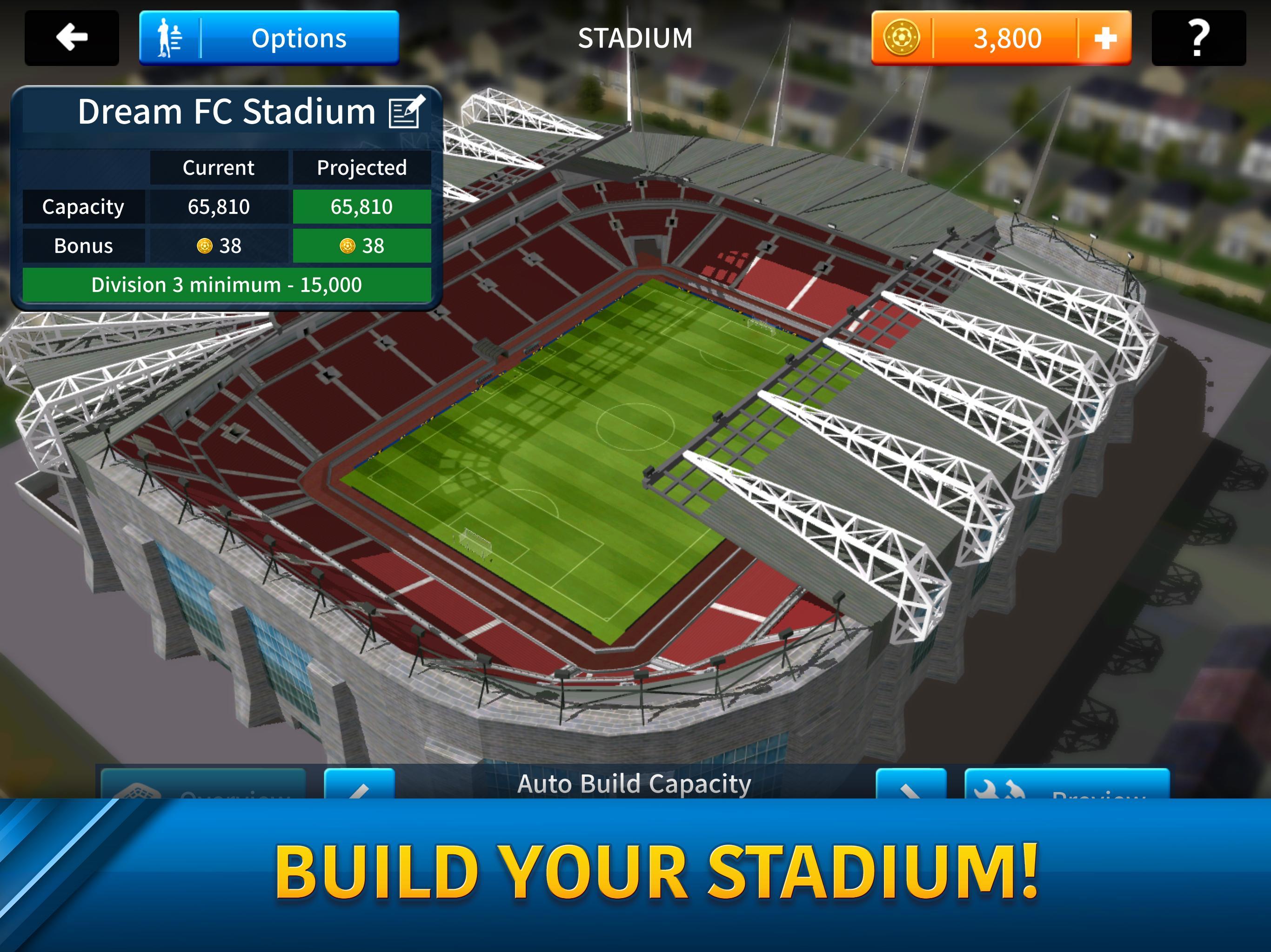 Dream League Soccer Game Screenshot