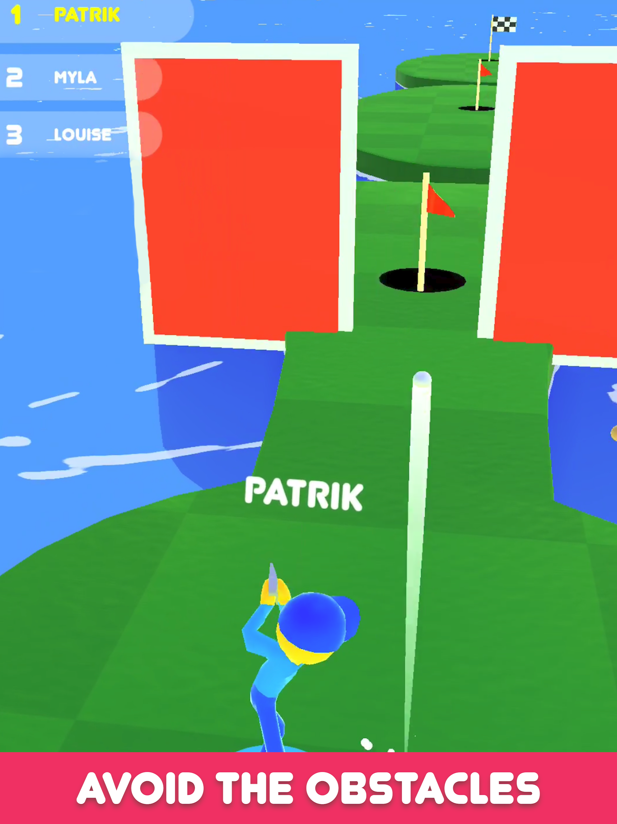 Screenshot of Golf Race - World Tournament