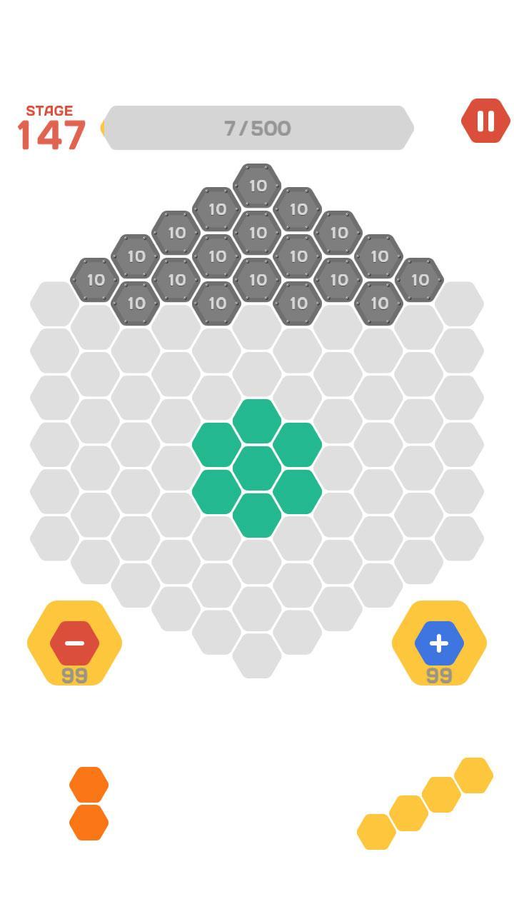 Hexa Block King Game Screenshot