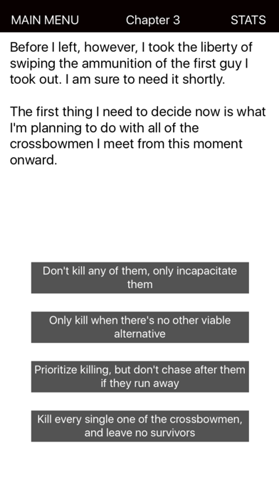 Screenshot of Magium- Text adventure (CYOA)