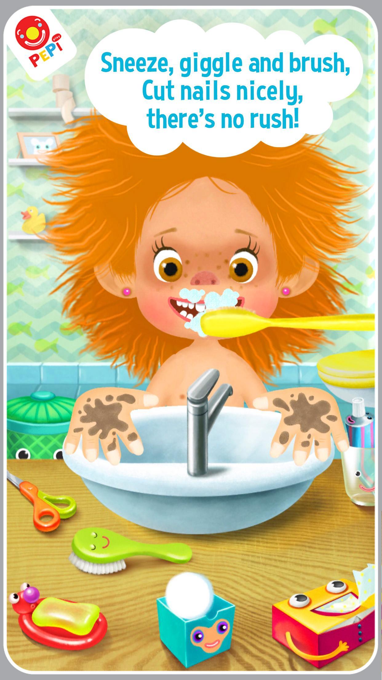 Pepi Bath 2 Game Screenshot