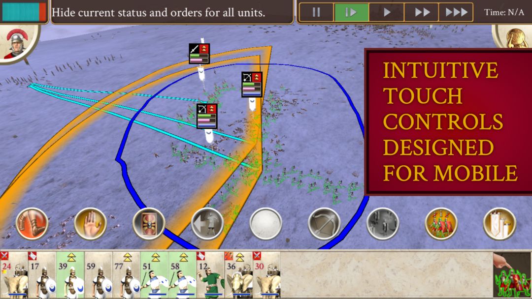 ROME: Total War 게임 스크린 샷