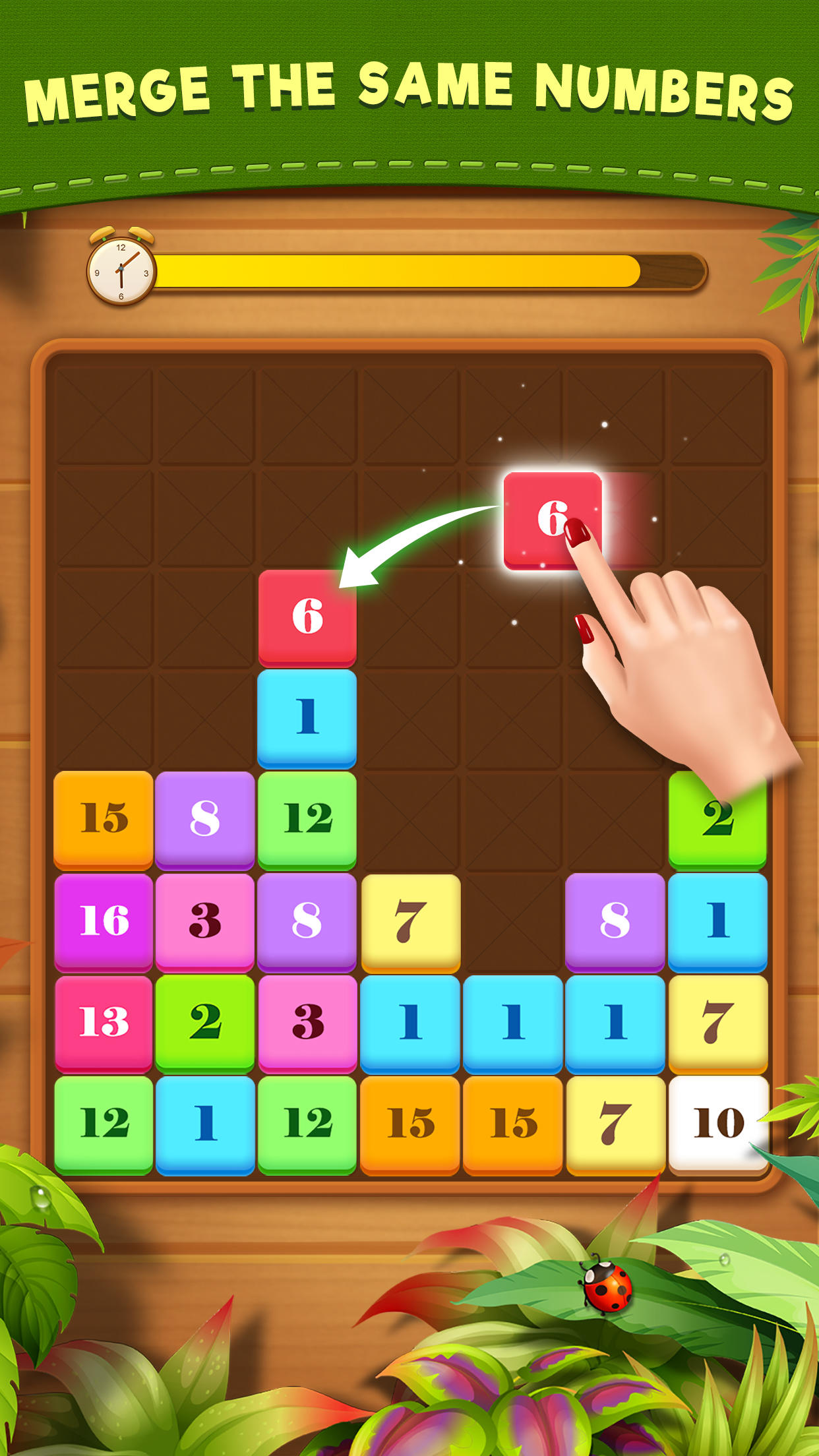 Drag n Merge: Block Puzzle Game Screenshot