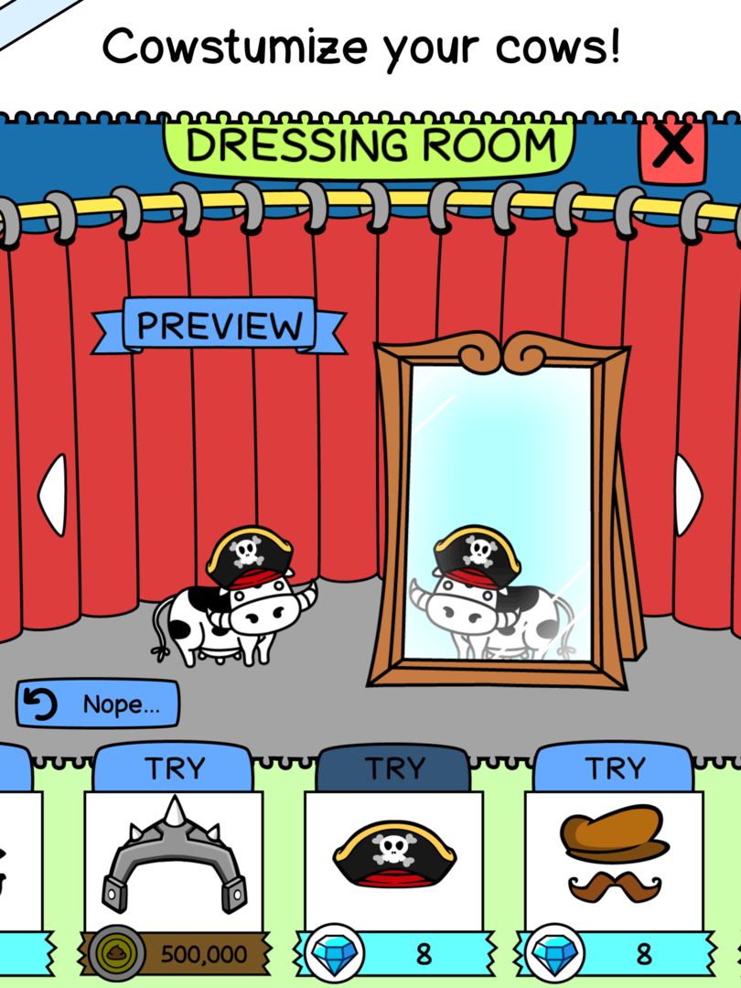 Screenshot of Cow Evolution - Crazy Cow Making Clicker Game
