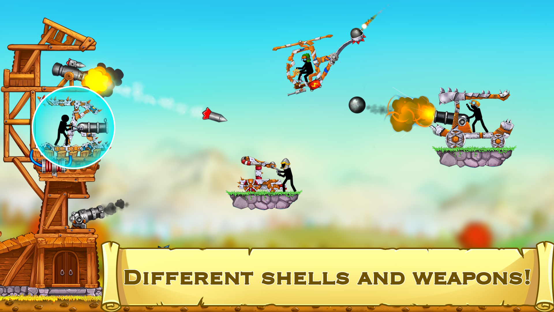 Скриншот игры The Catapult 2 : bone masters