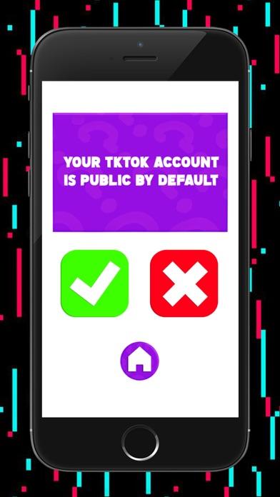 Screenshot of Tiktok Fans and Cards