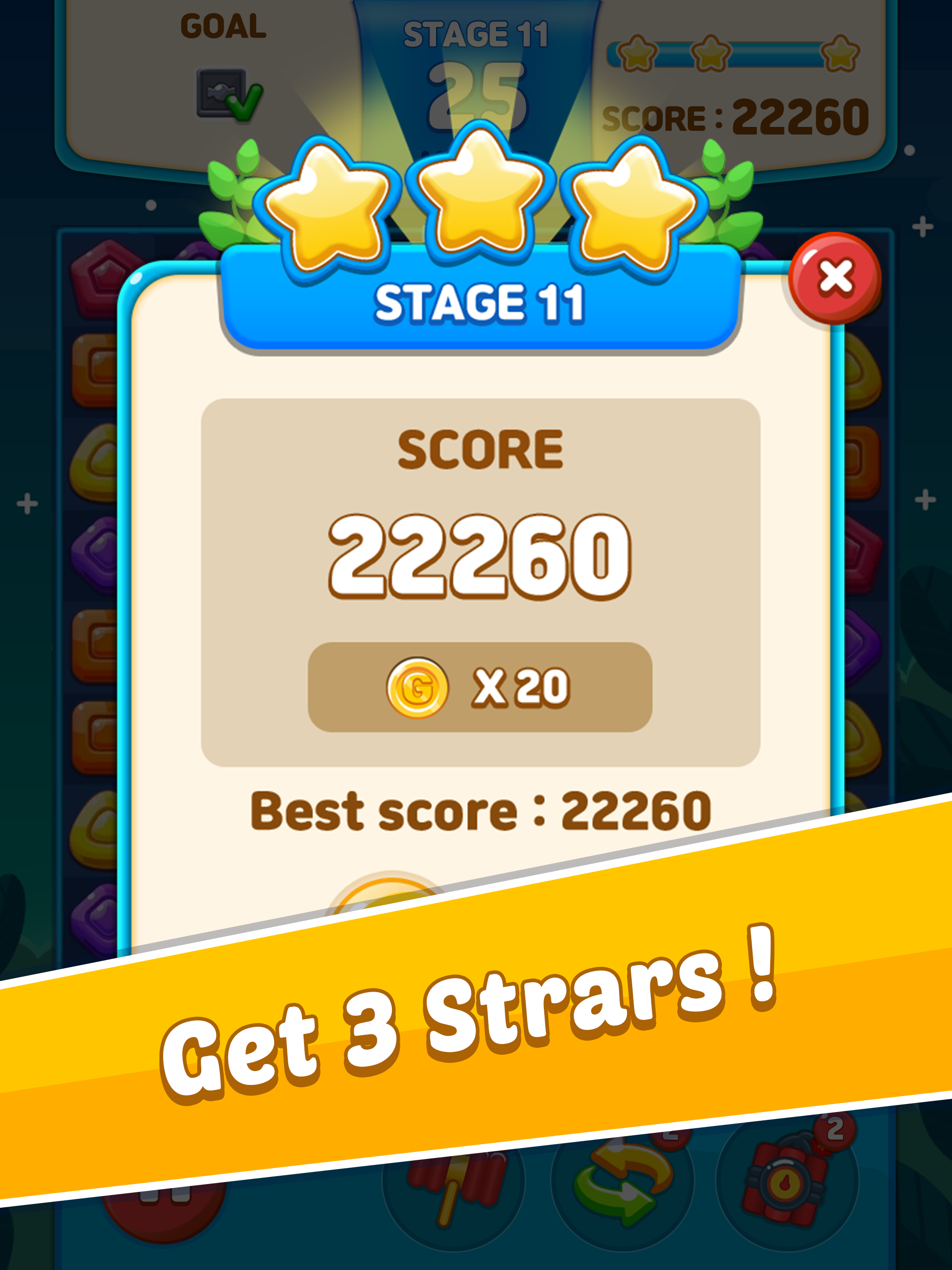 Candy Match Pop Game Screenshot