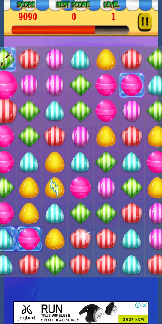 Screenshot of Candy Crush